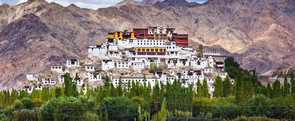 Thiksey monastery leh ladakh