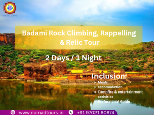 nomadtours.in_badami_rock_climbing